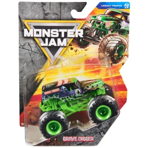 Monster Jam, Official Grave Digger Monster Truck, Series 43, Die-Cast Vehicle, 1:64 Scale, Kids Toys for Boys Ages 3 and up