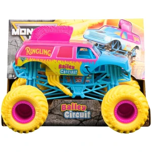 Monster Jam, Official Ringling Bailey Circuit Monster Truck, Collector Series 25 Die-Cast Vehicle, 1:24 Scale, Kids Toys for Kids 3+
