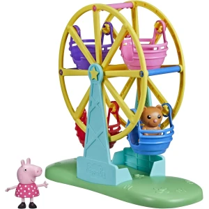 Peppa Pig Ferris Wheel Playset – Spinning Ride with Accessories [DAMAGED BOX]