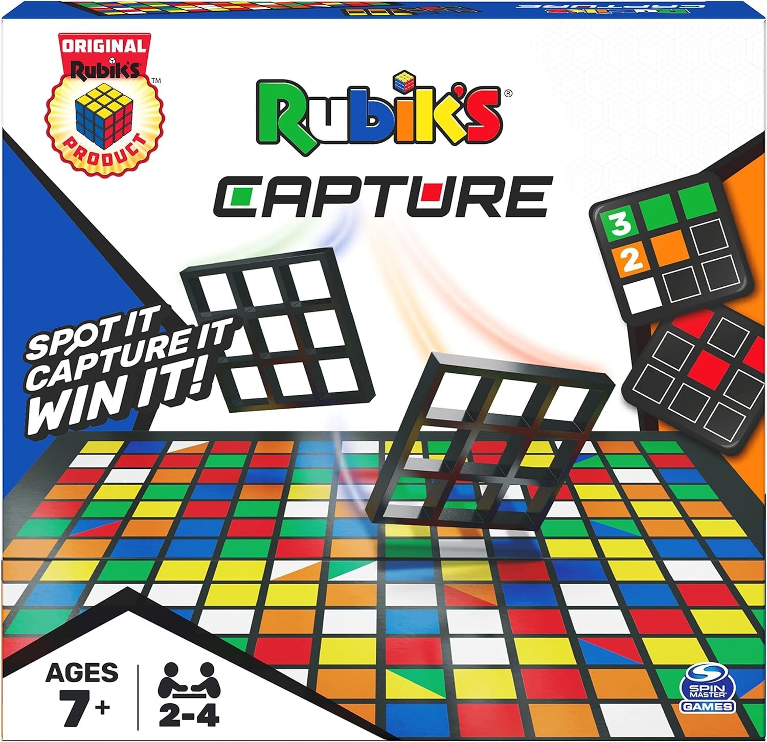 Rubik’s Capture, Classic FastPaced Puzzle Strategy Sequence Retro