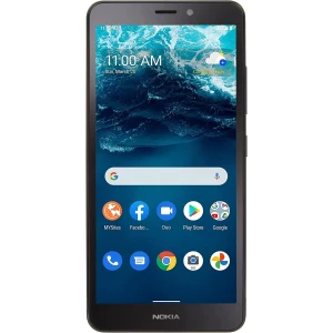 Total by Verizon Nokia C100, 32GB, Blue - Prepaid Smartphone (Locked)