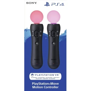 Sony Playstation 4 Move Controllers Twin Pack (PS4) (Renewed)