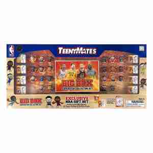 NBA TeenyMates Basketball 2025 Big Box Superstar Collector Gift Set – 22 Players, Profile Cards & Puzzle
