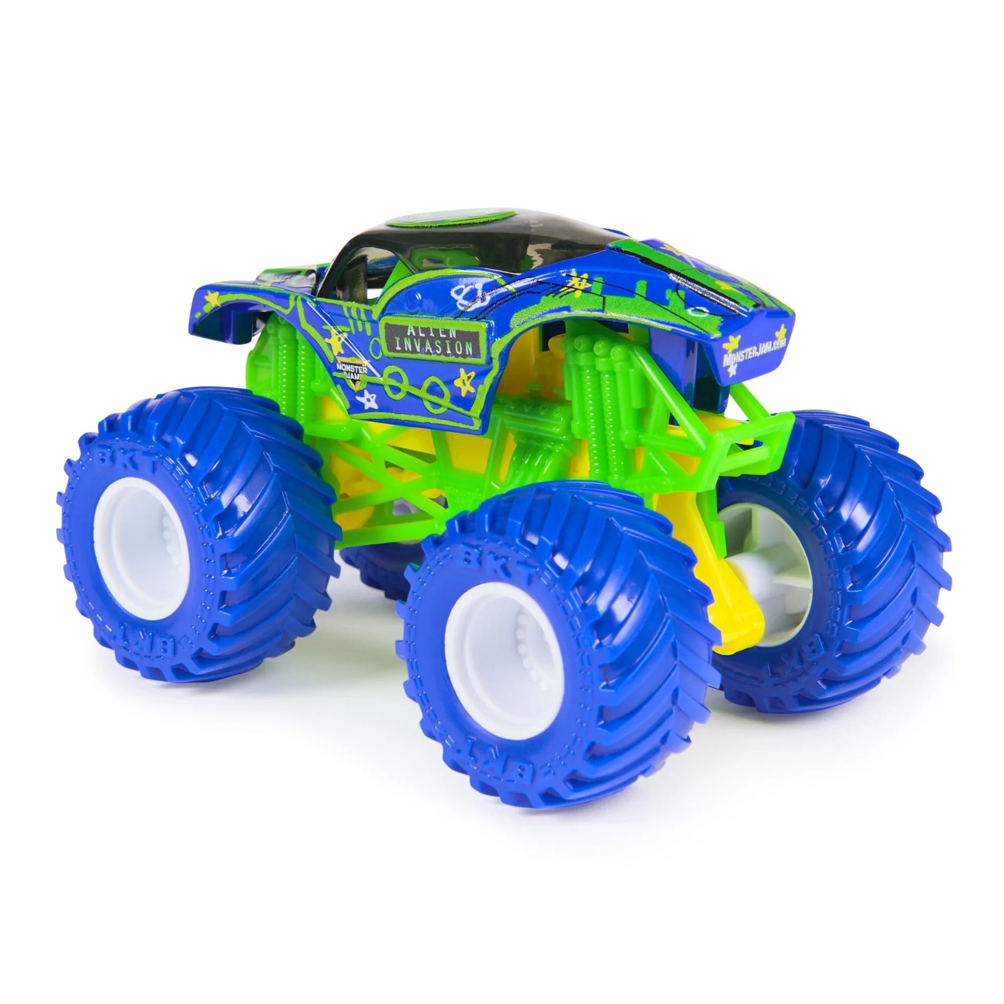 Monster Jam 2026 Official Childlike Alien Invasion 1:64 Diecast Truck ...