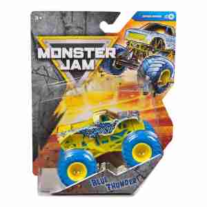 Monster Jam 2026 Official Speed Shred Blue Thunder 1:64 Diecast Truck Series 45, Authentic Monster Jam Collectible, Toys for ages 3+