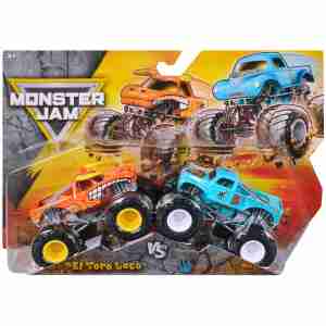 Monster Jam El Toro Loco vs Whiplash 1:64 Die-Cast Monster Trucks – Series 34 (2026) Kids Toy Ages 3+
