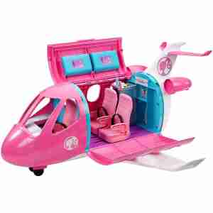 Barbie Dreamplane Transforming Playset, 15+ Pieces Including Puppy & Snack Cart
