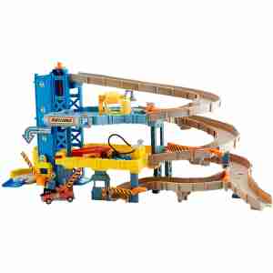 Matchbox 4-Level Garage Playset - Tow Truck, Spiral Ramp, Elevator & Car Wash