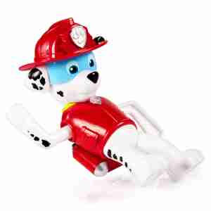 SwimWays PAW Patrol Bath Paddlin’ Pup – Marshall | Water Wind-Up Swimming Toy