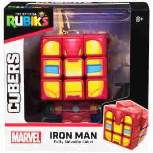 Rubik’s Cube – Iron Man Cuber | Marvel 3x3 Puzzle Toy & Collector Display
