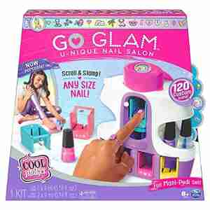 Cool Maker GO GLAM U-Nique Nail Salon | DIY Kit - 5 Design Pods, Dryer & Polish