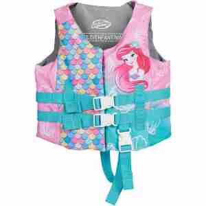 SwimWays Disney Princess Ariel Swim Life Jacket – Coast Guard Approved Vest
