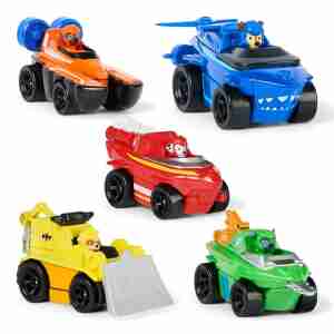 PAW Patrol True Metal Aqua Pups 5-Pack – Marshall, Rocky, Zuma, Rubble & Chase